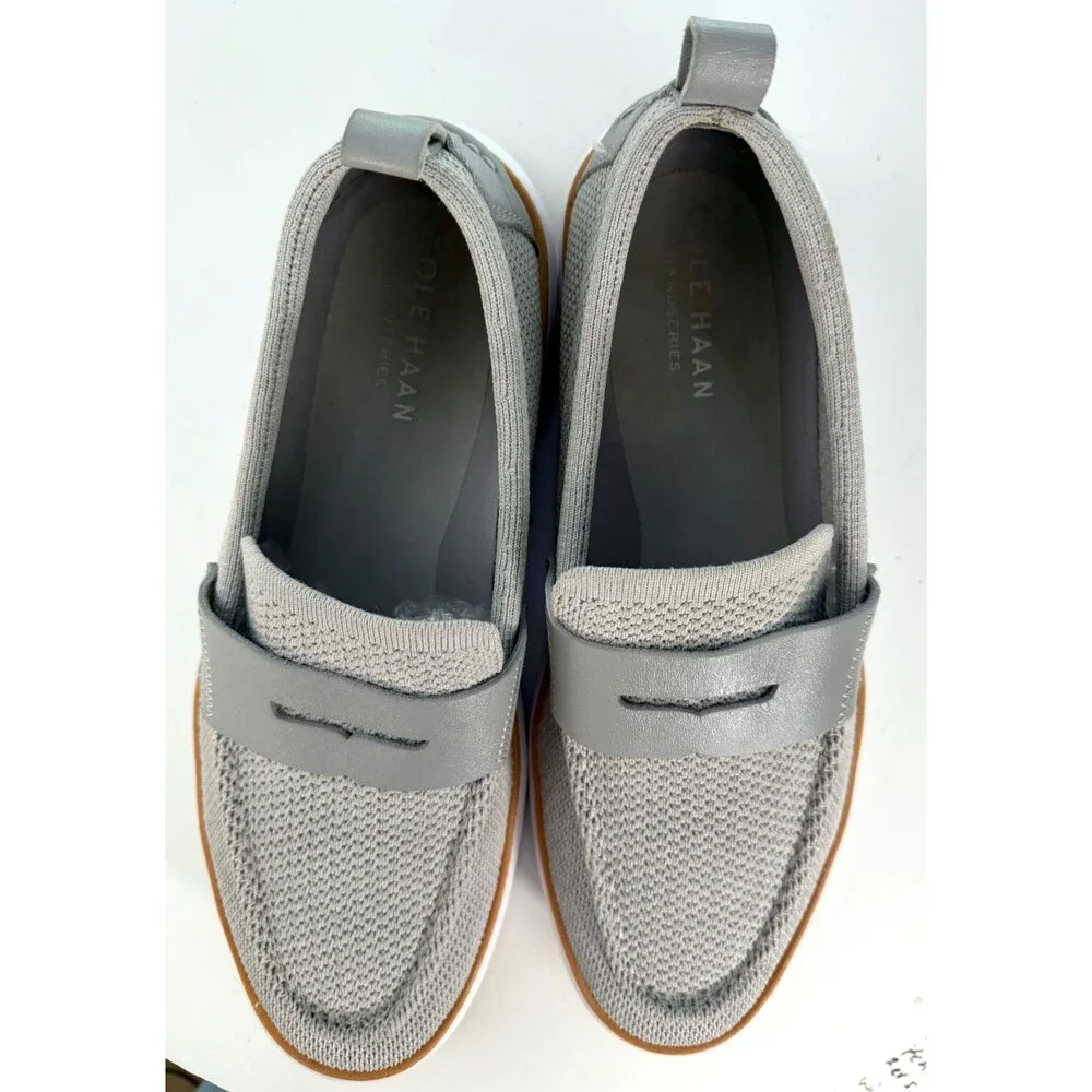 Cole Haan Grand Pro Topspin Stitchlite $150 Men's Penny Loafer Shoes Sz 11 W EUC
